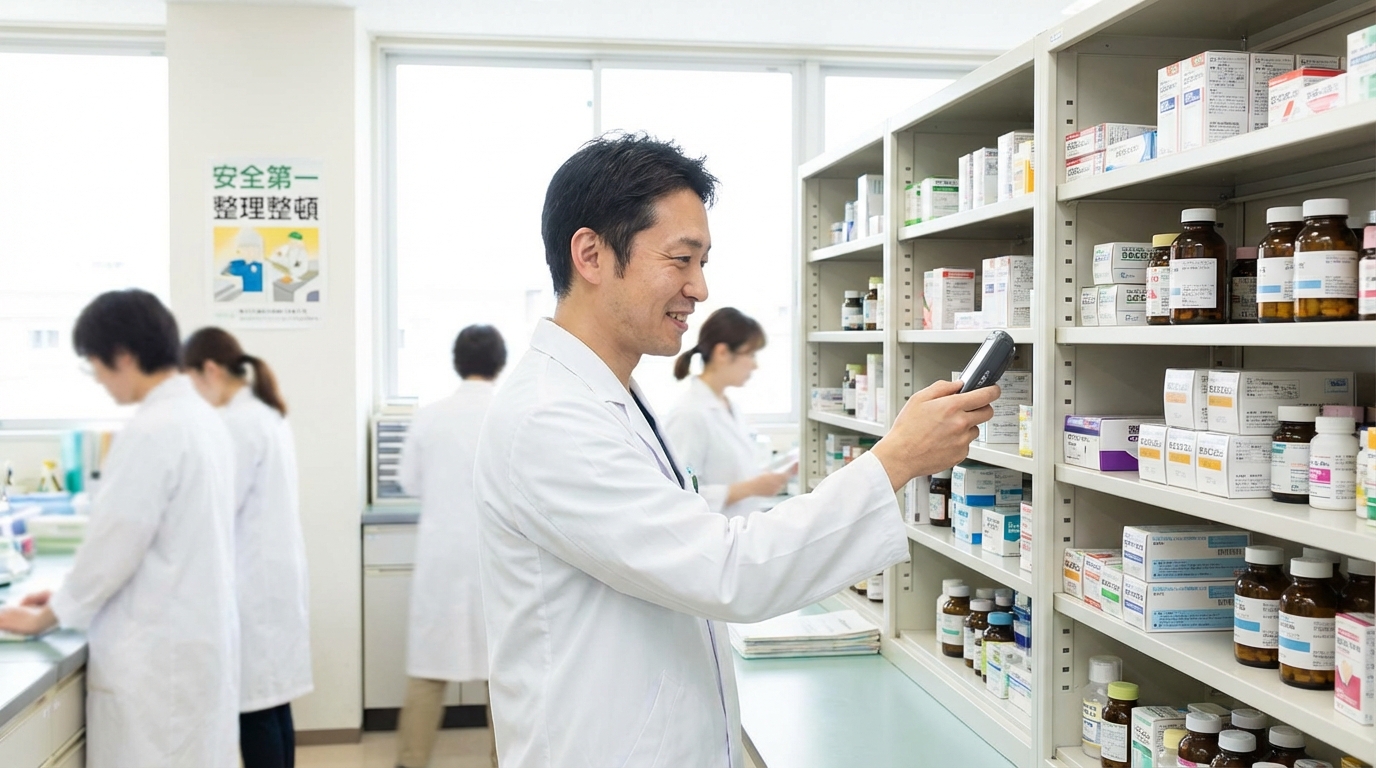 調剤薬局・病院・ドラッグストアなど薬剤師の様々な職場イメージ