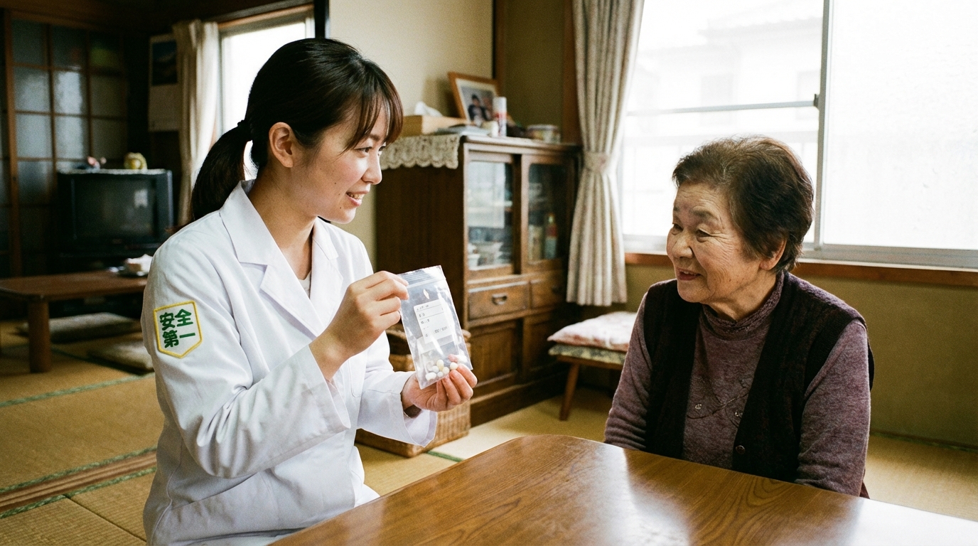 様々な職場環境で働く薬剤師のイメージ