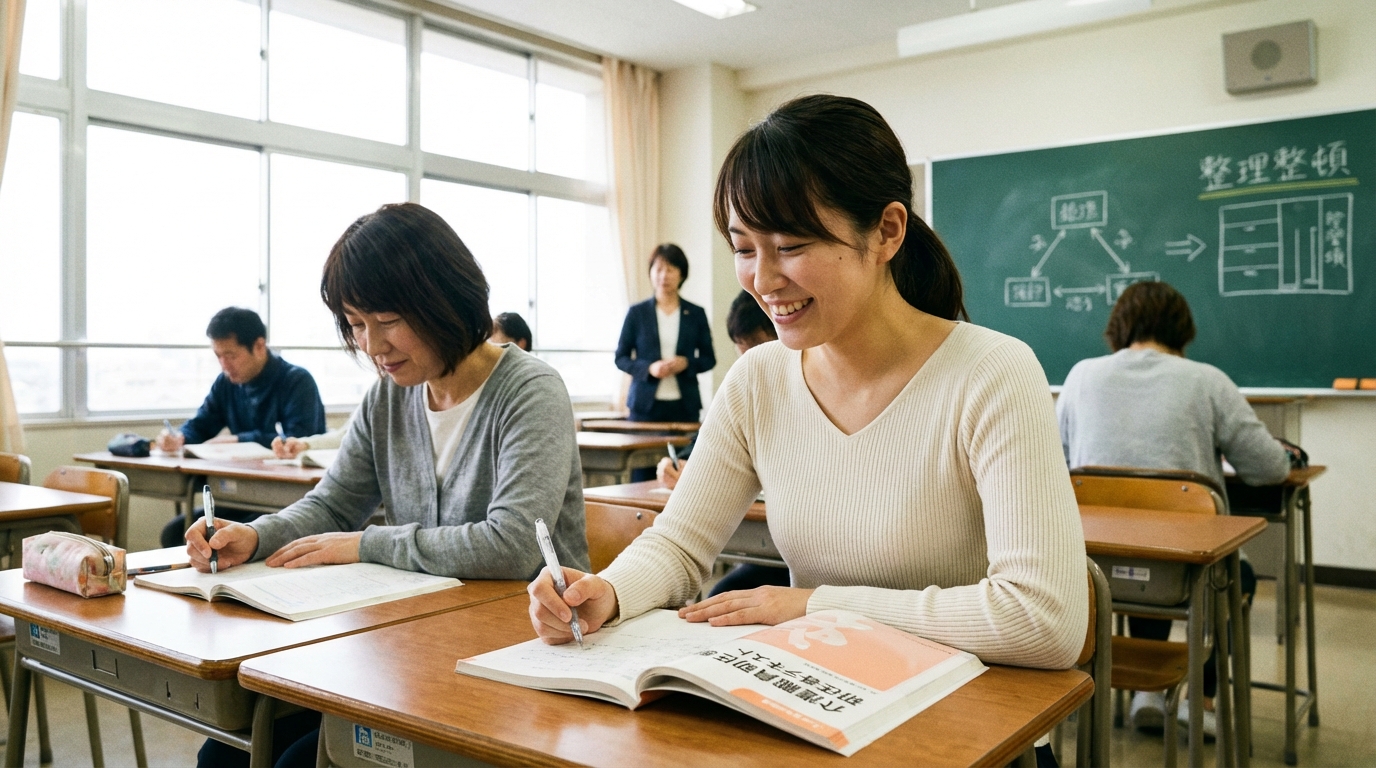 介護職員初任者研修を学ぶイメージ