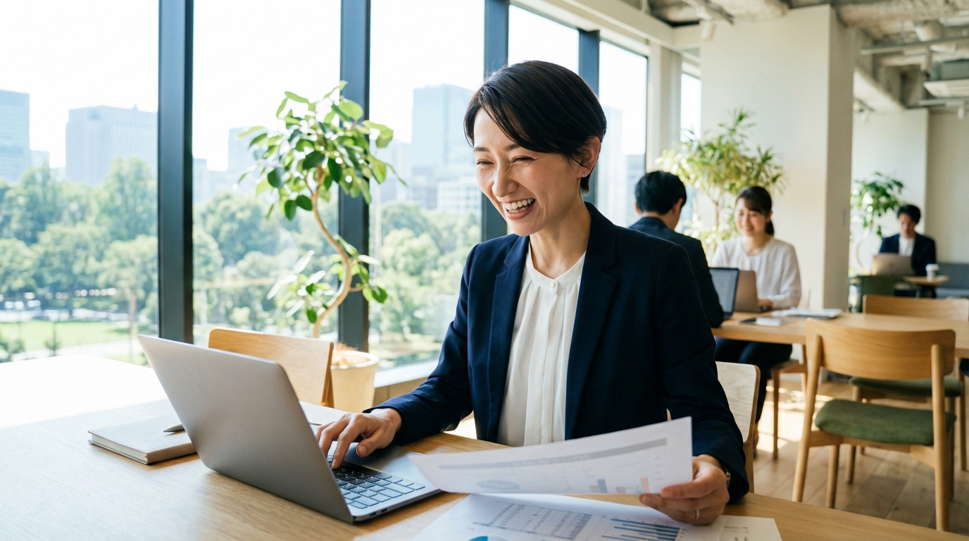 介護施設を退職し新しいキャリアへ踏み出す人物