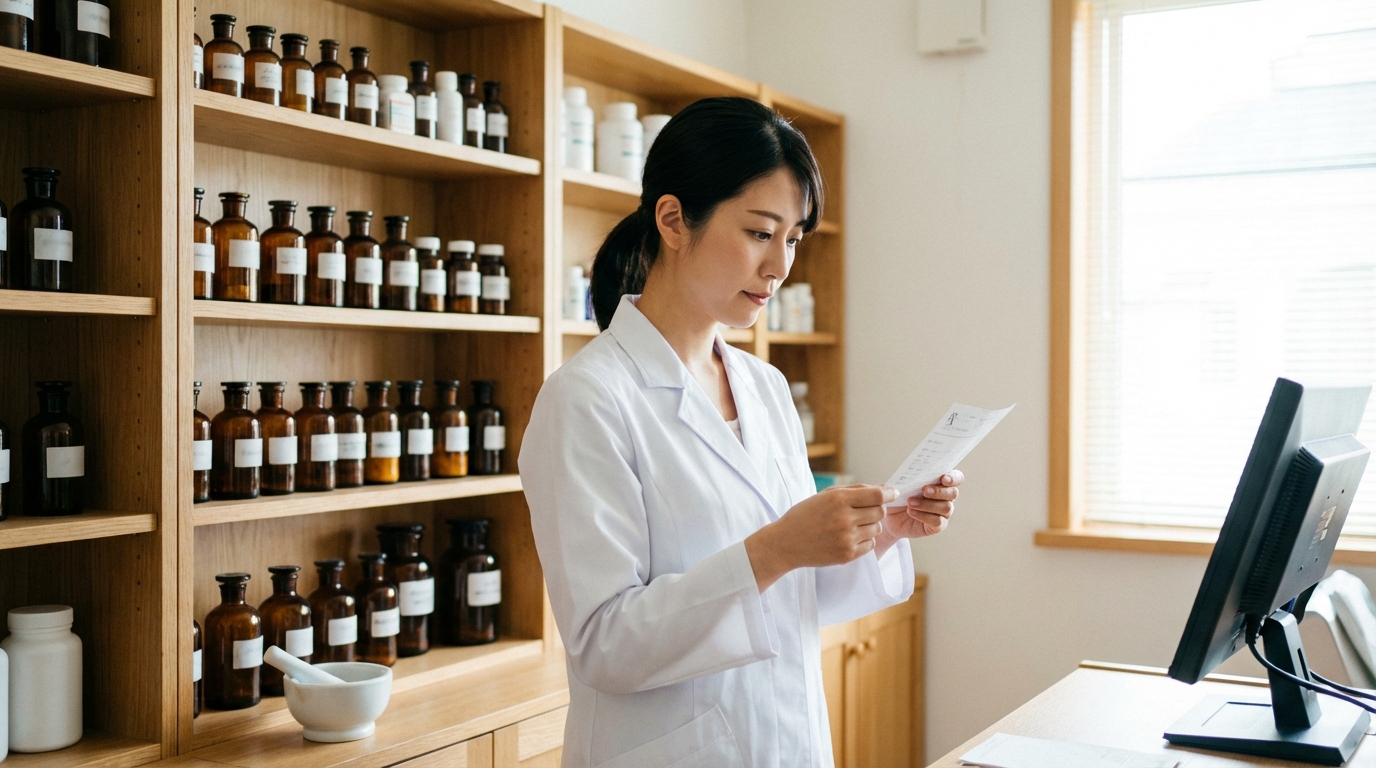 クリニックで働く薬剤師のイメージ