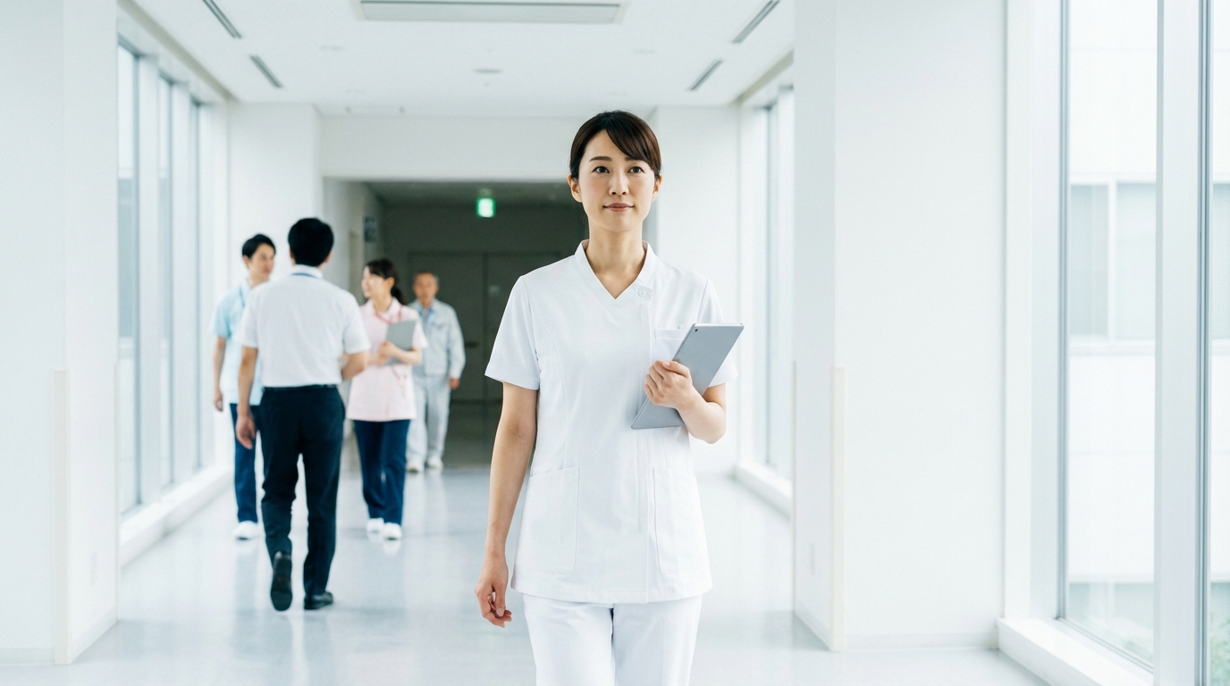 看護師の平均年収・月収グラフ