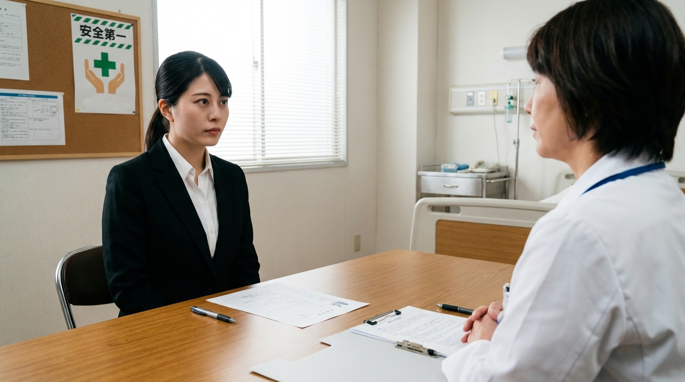 看護師が笑顔で働いているイメージ