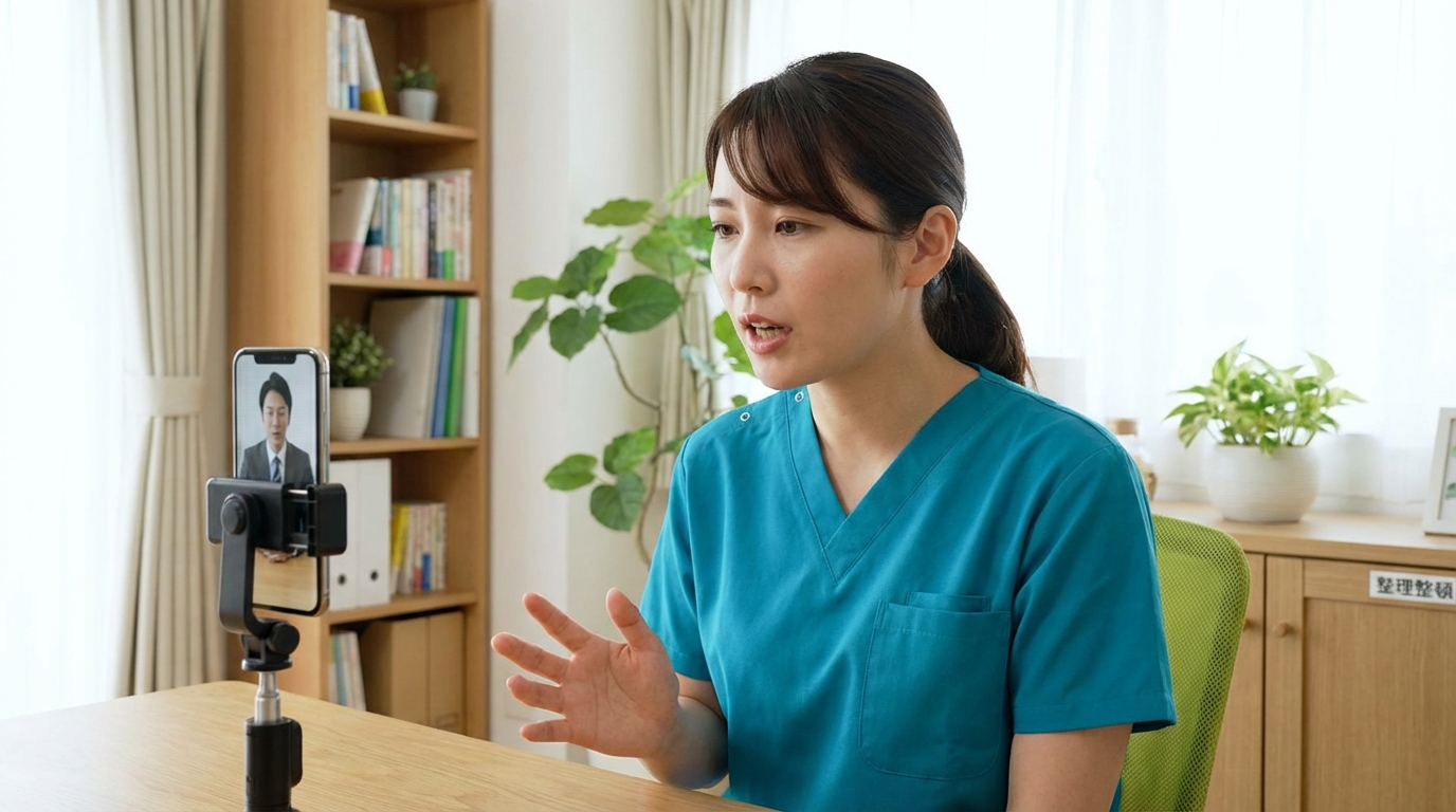 看護師転職サービスを比較しているパソコン画面