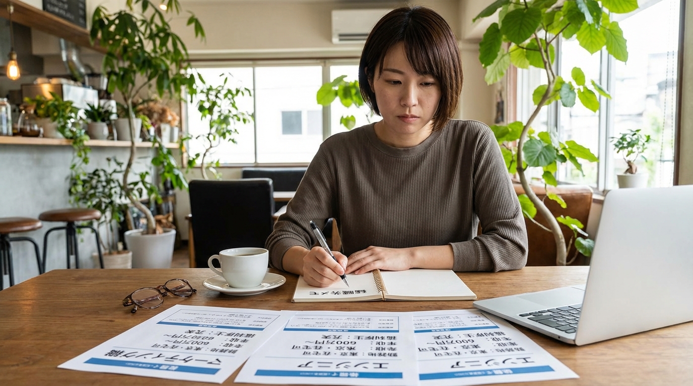 薬剤師が転職相談しているイメージ