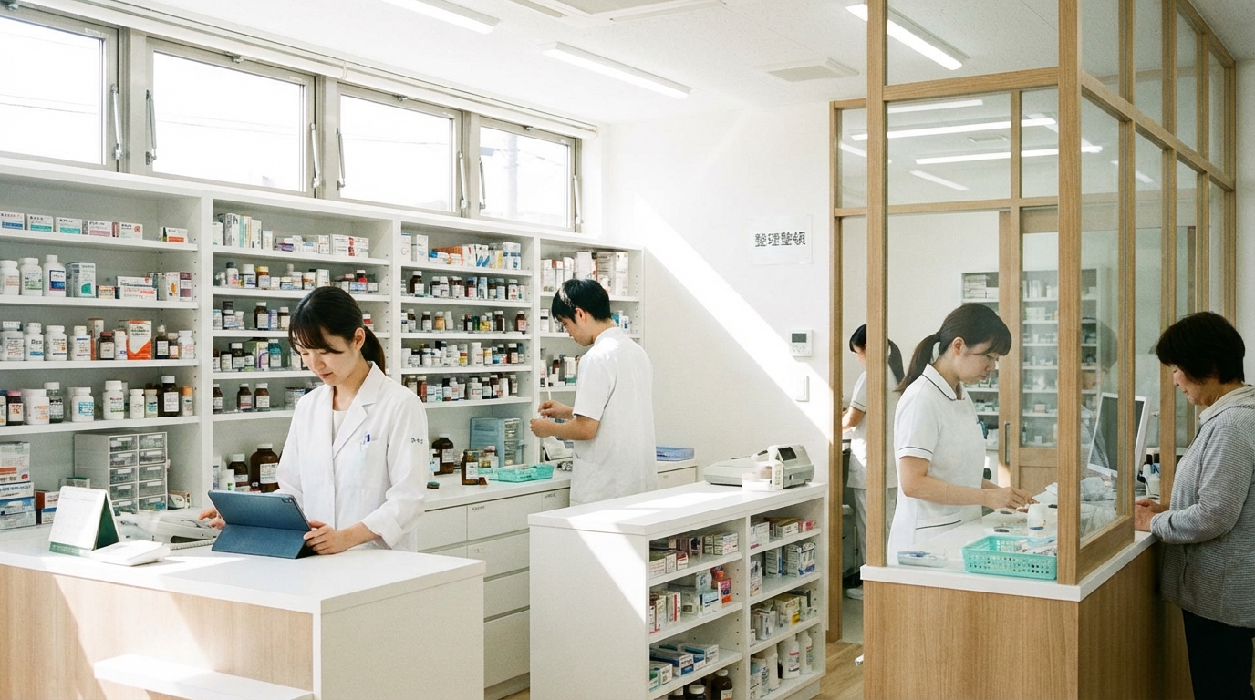 薬剤師がキャリアアドバイザーと面談している様子