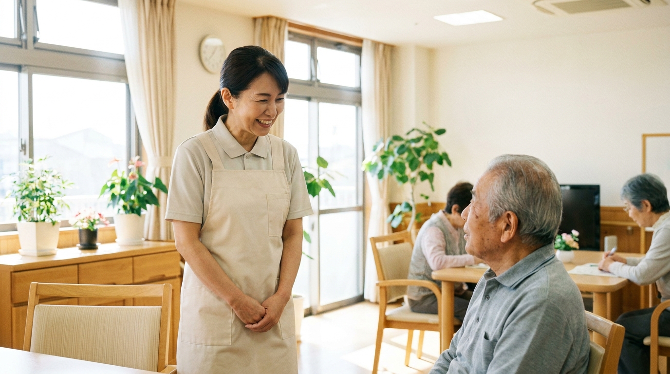 介護福祉士の50代転職イメージ